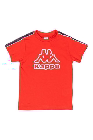 Camiseta - Blanco, negro y rojo