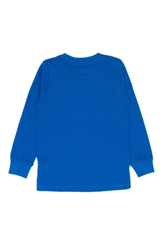 Camiseta - Blanco y azul