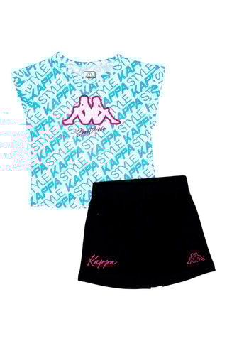 Camiseta - Blanco, negro y rosa