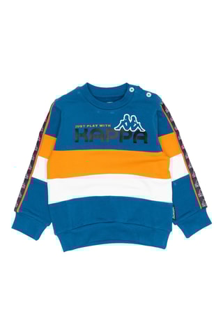 Conjunto de sudadera y pantalón de chándal  - Negro y azul