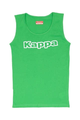 Camiseta de tirantes  - Blanco y verde