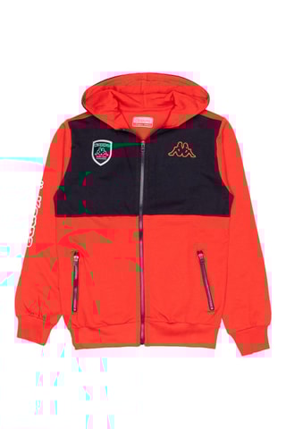 Sudadera con capucha  - Rojo