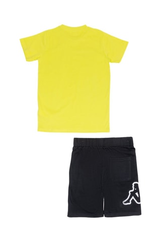 Camiseta - Blanco, negro y verde