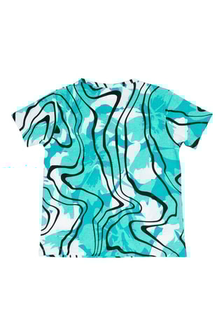 Camiseta - Blanco, negro y rosa