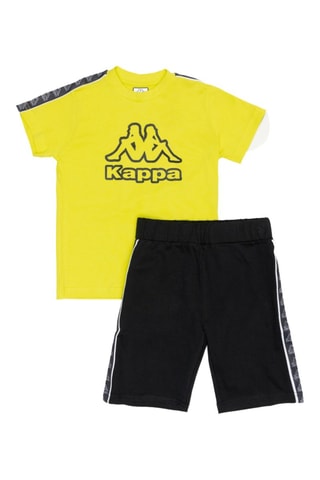 Camiseta - Blanco, negro y amarillo