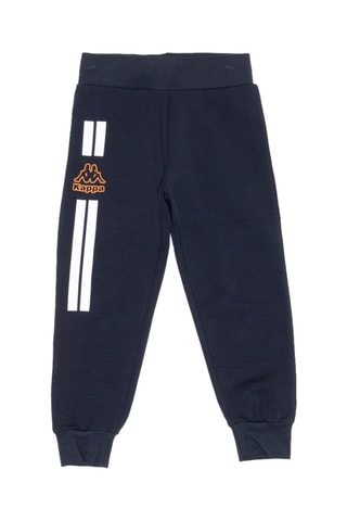 Conjunto de sudadera y pantalón de chándal  - Azul y naranja