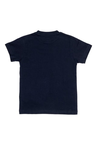 Camiseta - Blanco y naranja