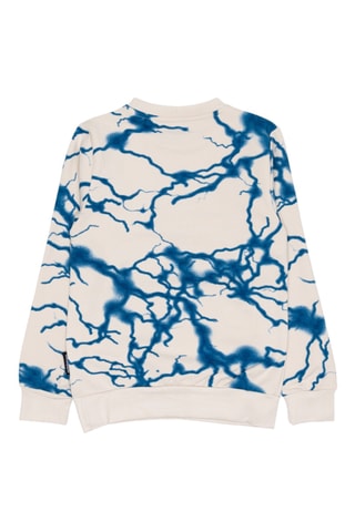 Conjunto de sudadera y pantalón de chándal  - Blanco y negro