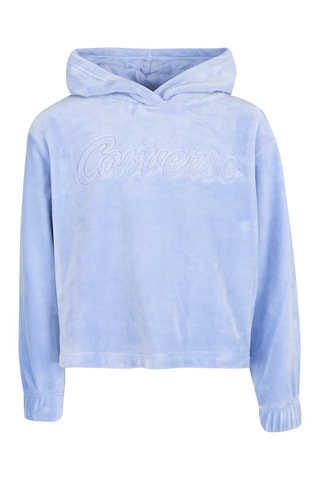 Felpa con cappuccio  - Blu