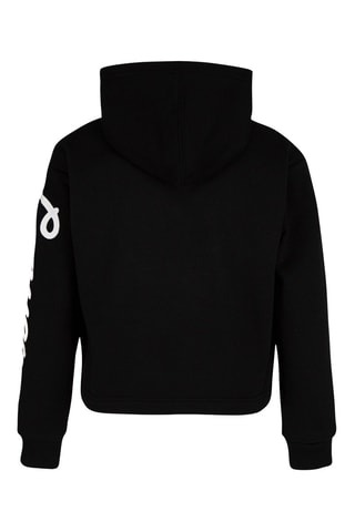 Felpa con cappuccio   - Nero