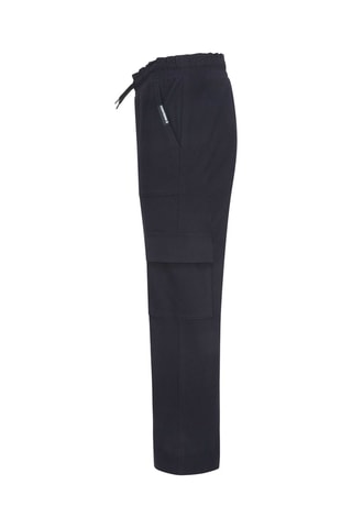 Pantaloni wide legs   - Bianco e nero