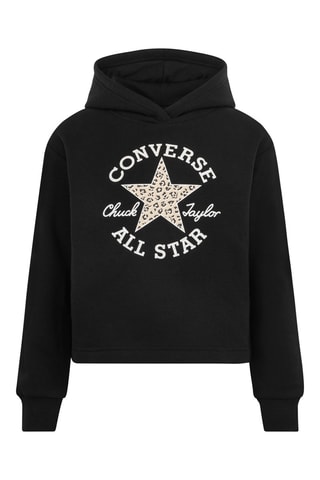 Felpa con cappuccio   - Bianco