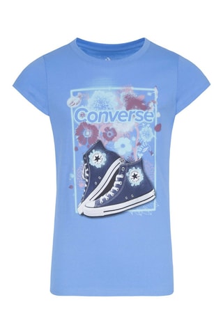 T-shirt   - Rosa e blu