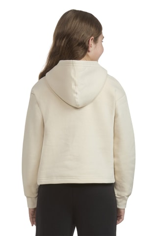 Felpa con cappuccio   - Bianco