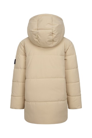 Piumino con cappuccio - Beige