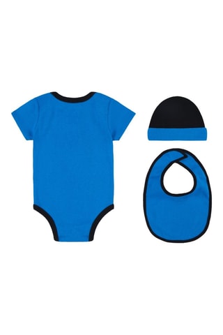 Set 3 pezzi   - Bianco, nero e blu