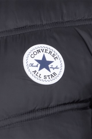 Piumino con cappuccio  - Nero