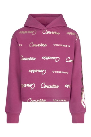 Felpa con cappuccio - Rosa