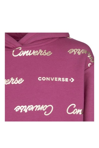 Felpa con cappuccio - Rosa