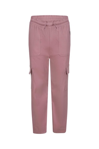 Pantaloni wide legs   - Nero, bianco e rosa