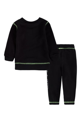 Felpa e pantaloni sportivi    - Bianco, nero e blu