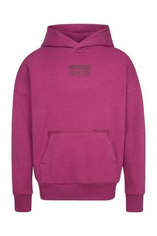 Felpa con cappuccio  - Rosa e grigio