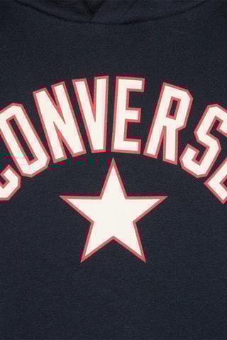 Felpa con cappuccio   - Bianco e nero