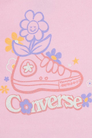 Felpa e pantaloni sportivi   - Bianco, viola e rosa