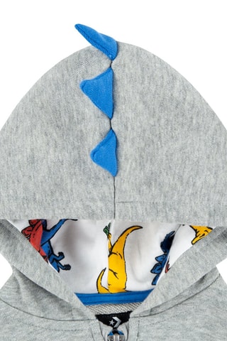 Felpa con cappuccio e pantaloni sportivi  - Grigio