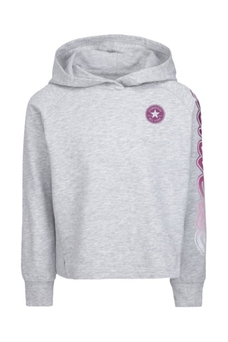 Felpa con cappuccio   - Grigio