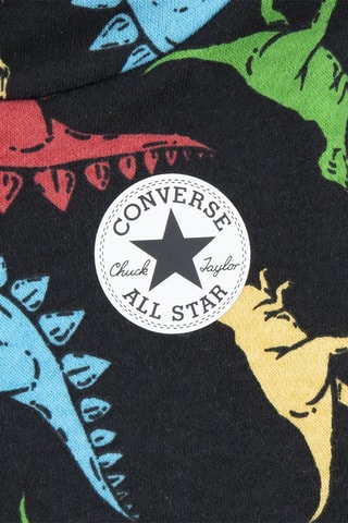 Felpa con cappuccio e pantaloni sportivi  - Nero