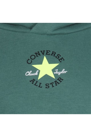 Felpa con cappuccio e pantaloni  - Nero, verde e grigio