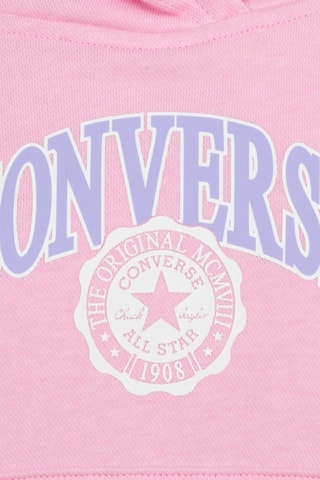 Felpa con cappuccio   - Rosa