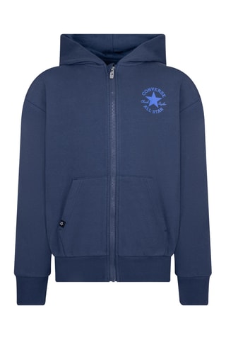 Felpa con cappuccio Sustainable  - Navy