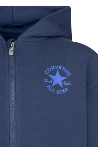 Felpa con cappuccio Sustainable  - Navy