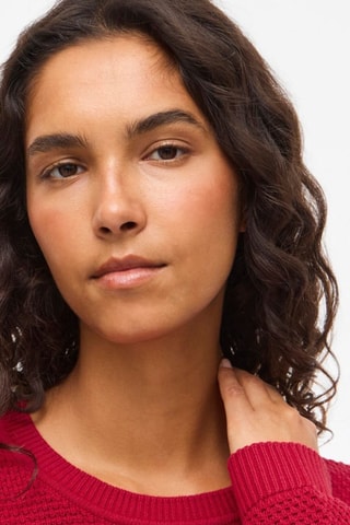 Biologisch Katoenen Trui - Rood - Vila
