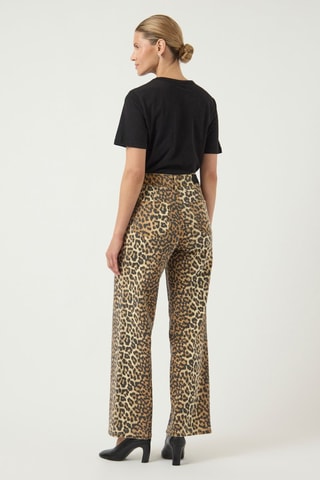 Jeans - Zwart en Beige - Yas