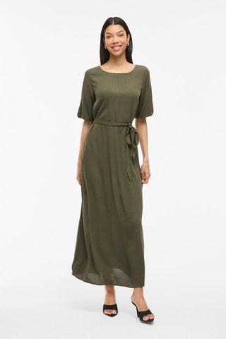 Lange Jurk - Kaki - Vila