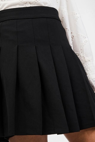 Plissérok - Zwart - Yas