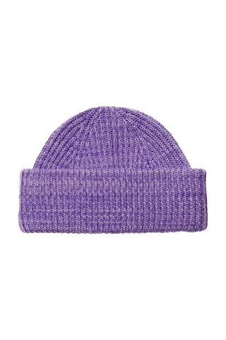 Gorro em lã - Malva - Weekday