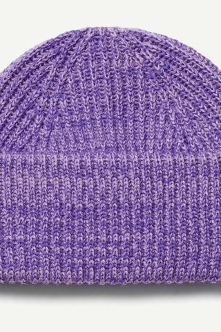 Gorro em lã - Malva - Weekday