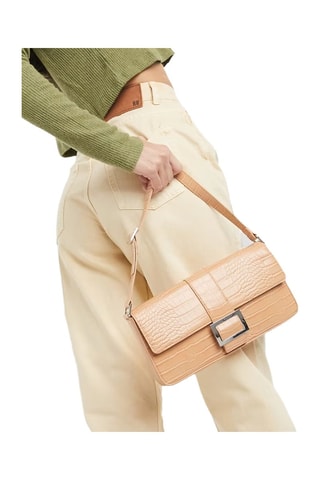 Mala de ombro - Castanho-claro - Monki