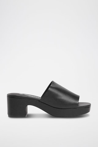 Mules de salto - Preto - Monki
