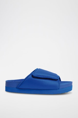 Mules com plataforma - Azul - Monki