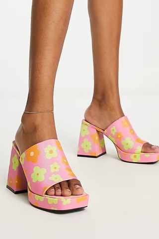 Mules de salto - Rosa - Monki