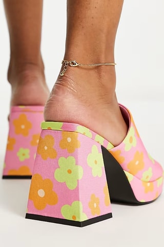 Mules de salto - Rosa - Monki