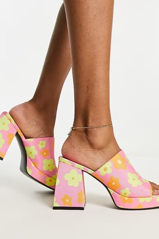 Mules de salto - Rosa - Monki