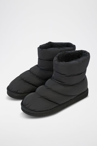 Botas forradas - Preto - Monki