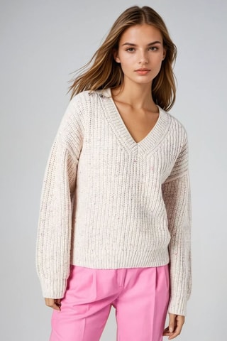 Camisola em lã - Branco esbranquiçado - Weekday