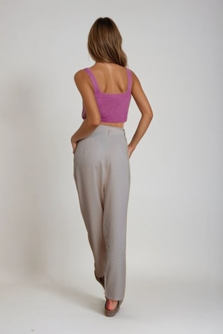 Calças - Bege - Monki